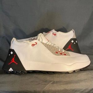 Jordan ADG 2 White Cement Men’s Golf Shoes Size 9.5 NWOT